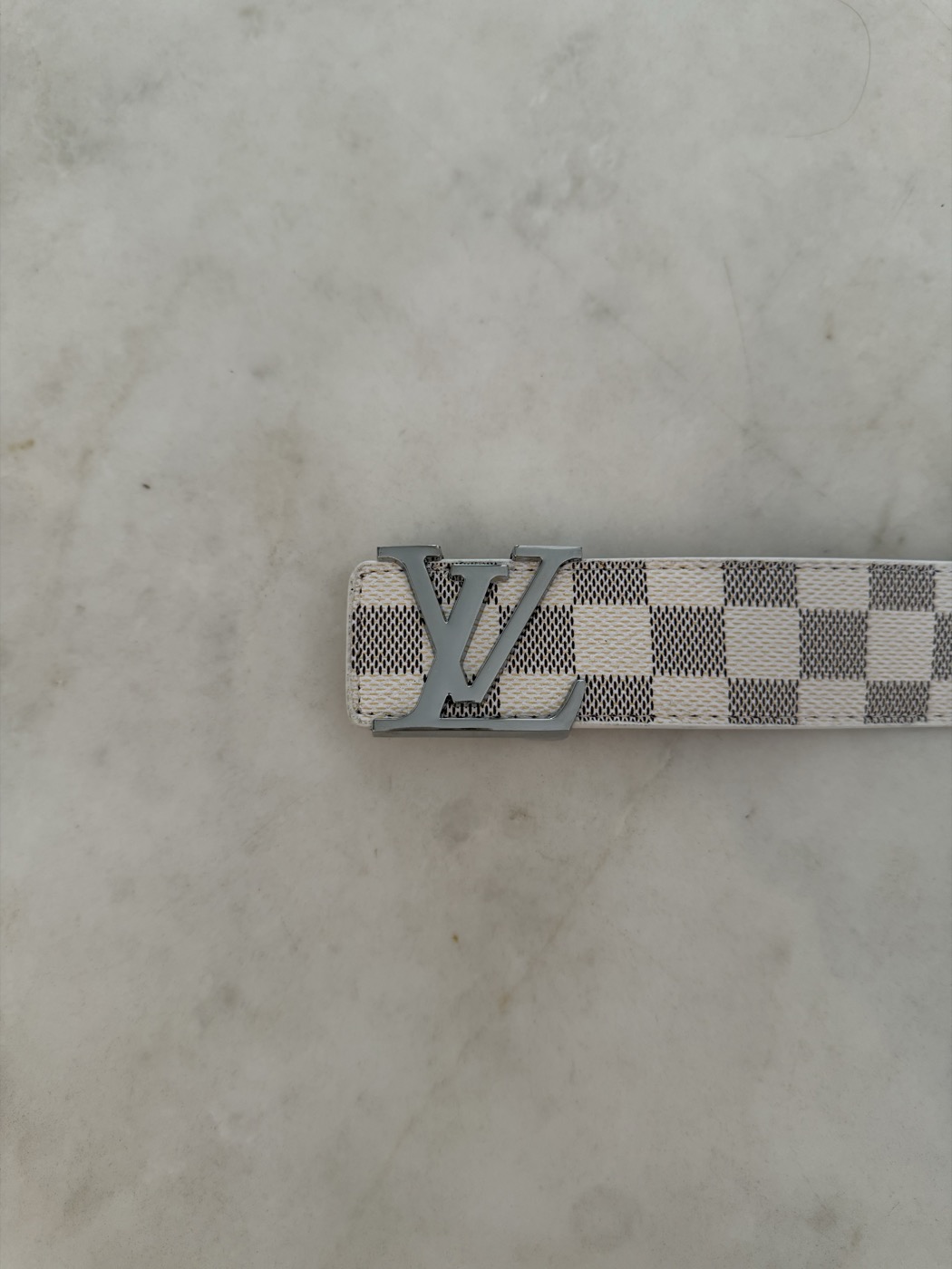 Cinto LV Branco
